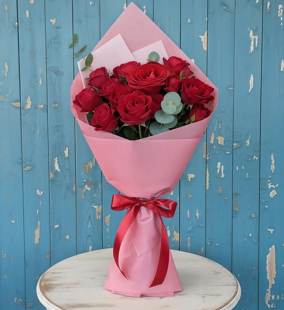 Букет цветов из: Розы в Кумской Долине