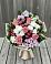Букет цветов из: Альстромерии, Гвоздики, Розы и Хризантемы в Кумской Долине