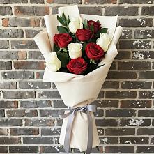 Букет цветов из:  Розы #REPLACE_PRED# Кумской Долине