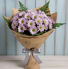 Букет цветов из:  Хризантемы в Кумской Долине