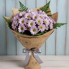 Букет цветов из:  Хризантемы в Кумской Долине