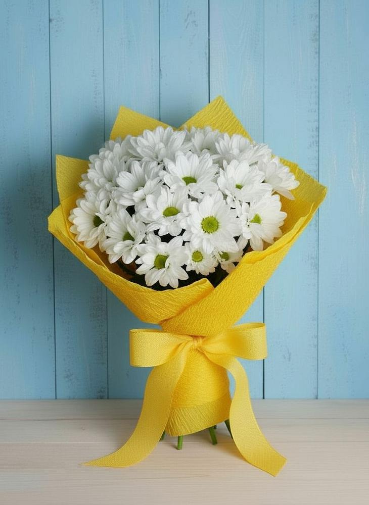Букет цветов из: Хризантемы в Кумской Долине