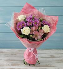 Букет цветов из:  Герберы в Кумской Долине