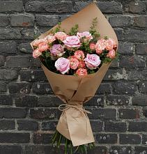 Букет цветов из:  Розы #REPLACE_PRED# Кумской Долине