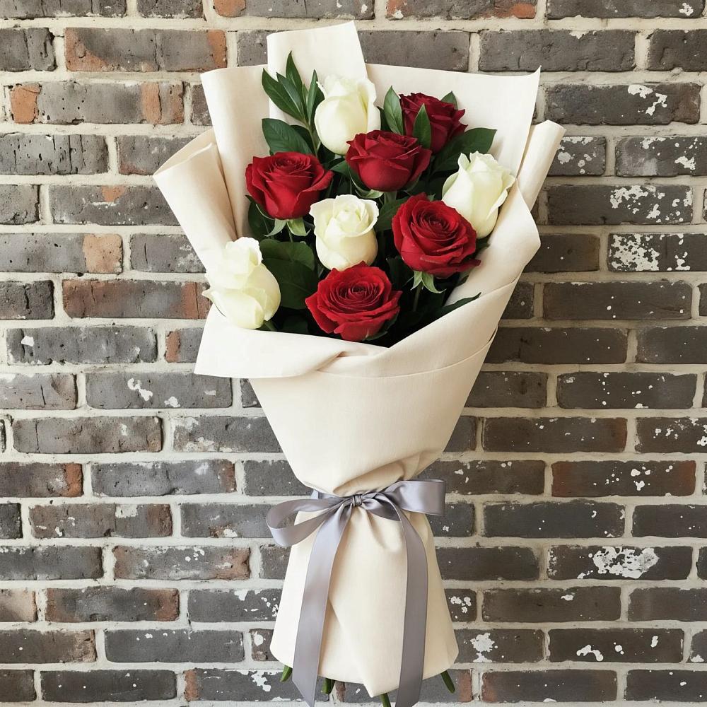 Букет цветов из: Розы в Кумской Долине