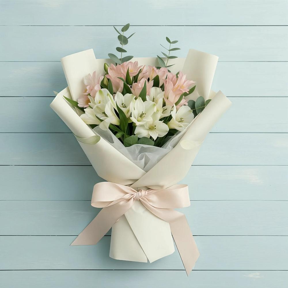 Букет цветов из: Альстромерии в Кумской Долине