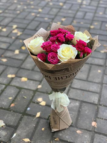Букет цветов из: Розы в Кумской Долине