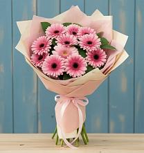 Букет цветов из:  Герберы #REPLACE_PRED# Кумской Долине